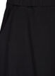 Skater skirt in viscose, Black, Packshot image number 2