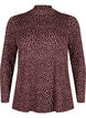 FLASH - Long sleeve blouse with turtleneck, Dark Bordeaux, Packshot image number 0