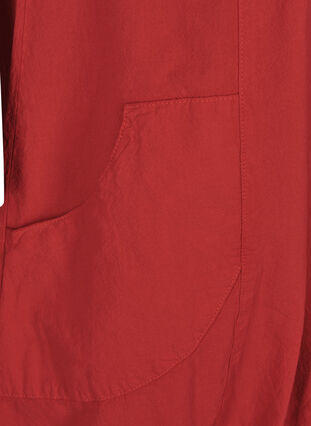 Dress with pockets, Lipstick Red, Packshot image number 2