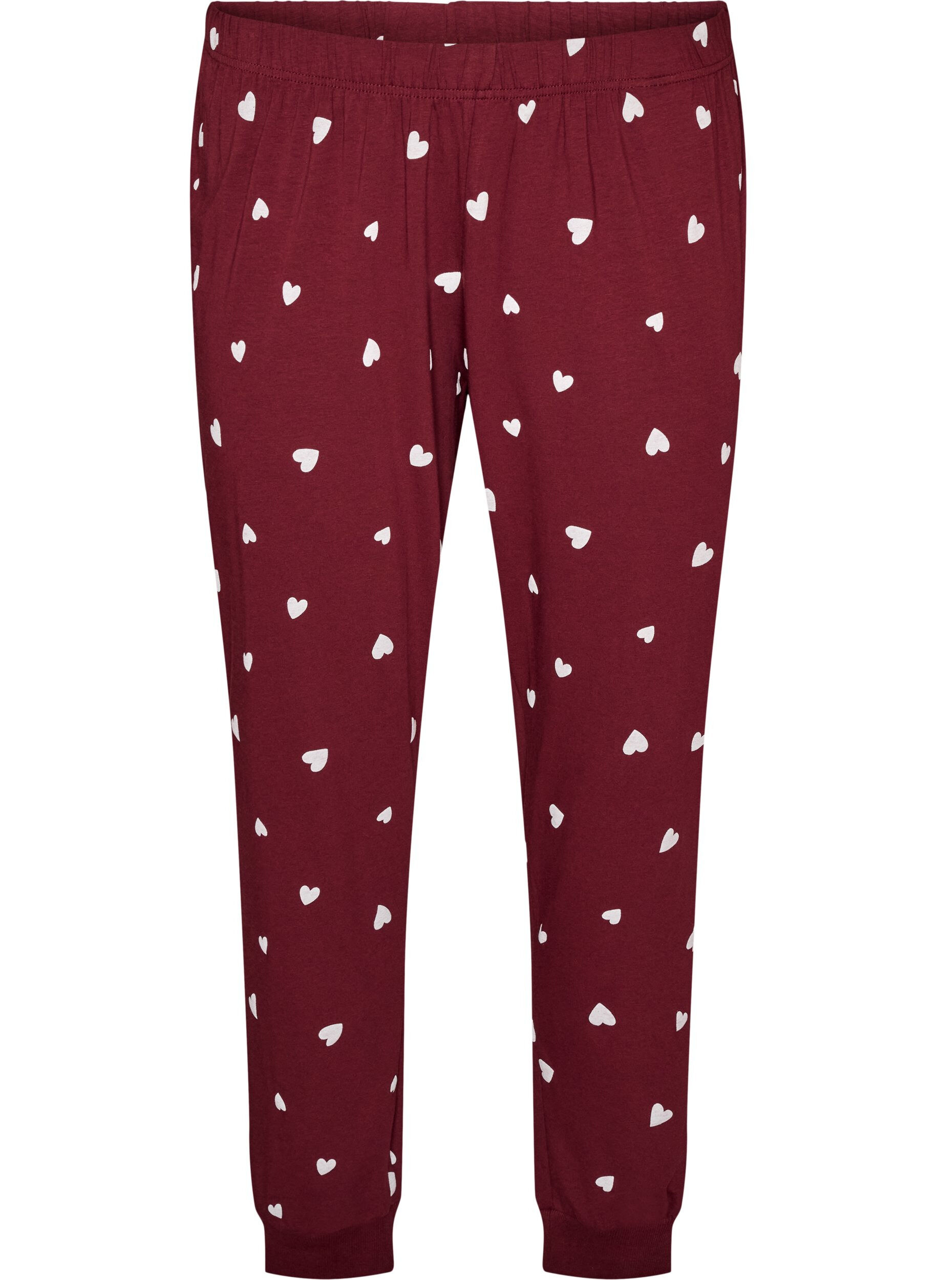 ZizzifashionPrinted pyjama bottoms, Red, Packshot image number 0