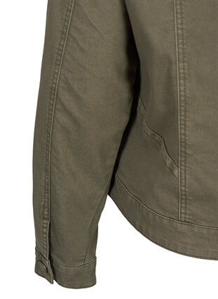 Short, colored denim jacket, Tarmac, Packshot image number 3