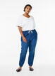 Denim joggers with pockets, Blue, Model image number 1