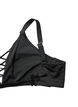 Bikini top with string detail, Black, Packshot image number 3