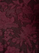Dress with floral texture and ruffle hem, Red, Packshot image number 2