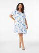 Dress in viscose with cutline, White, Model image number 1