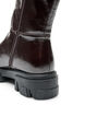 Long boot with a slightly crackled look, Brown, Packshot image number 3