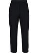 Loose trousers with elasticated waist, Black, Packshot image number 1
