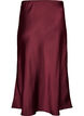 Satin midi skirt, Red, Packshot image number 1