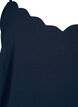 Top with a wavy hem, Blue, Packshot image number 2