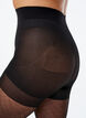 Push-up tights 50 denier with pattern, Black, Packshot image number 2