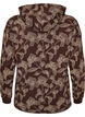 Hoodie with all-over print, Brown, Packshot image number 1