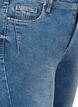 Cropped Amy jeans with a zip, Blue, Model image number 4