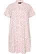 Cotton nightgown with button fastening, Pink, Packshot image number 0