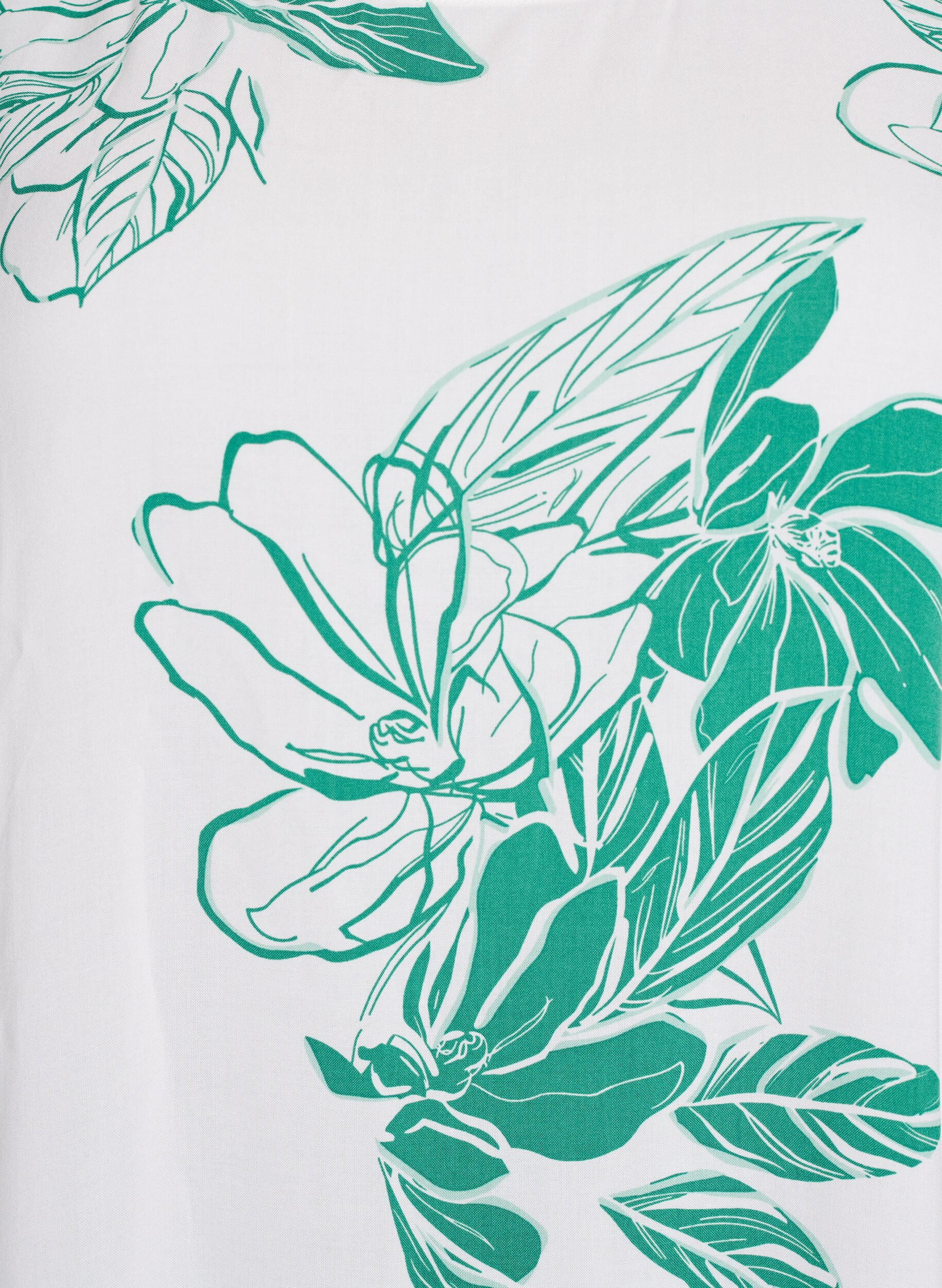 ZizzifashionDress in viscose with cutline, Green, Packshot image number 2