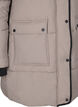 Puffer jacket with hood and contrast detailing, Beige, Packshot image number 3