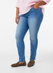 Slim fit Emily jeans with normal waist, Light Blue, Model image number 2