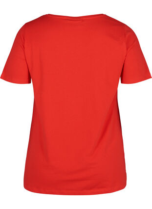 T-shirt, High Risk Red, Packshot image number 1