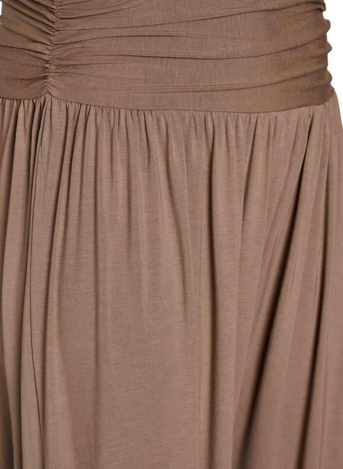 Loose-fitting harem trousers, Brown, Packshot image number 2