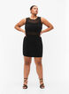 Sleeveless dress with slim fit, Black, Model image number 3