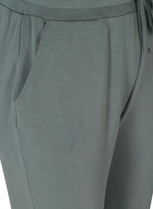 Sweatpants with pockets and drawstrings, Balsam Green, Packshot image number 3