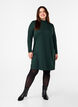 FLASH - Long sleeve dress with turtleneck, Green, Model image number 1