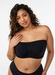 Tube bra, Black, Model image number 0
