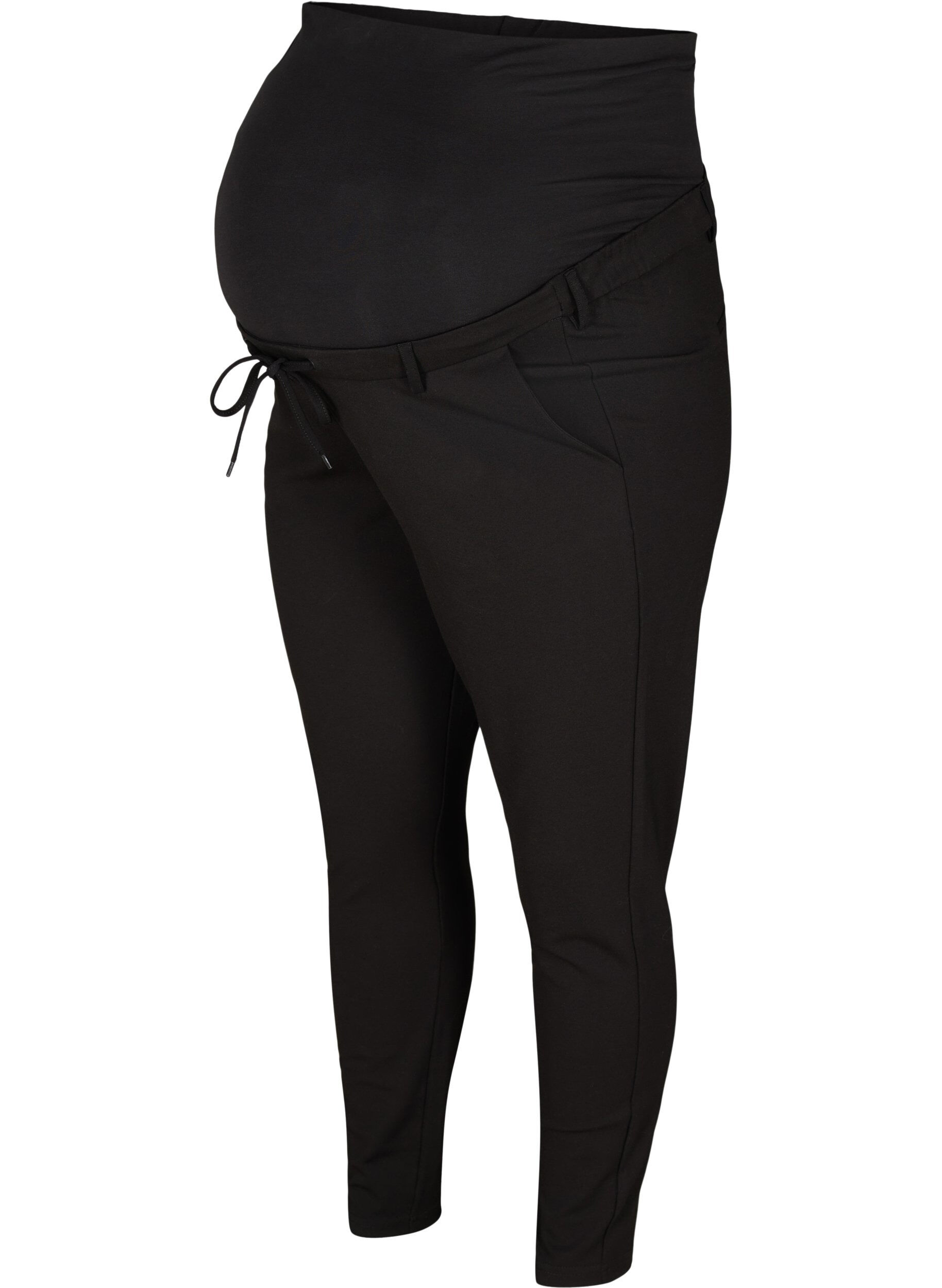 Zizzifashion Maternity Maddison pants, Black, Packshot image number 0