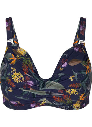 Bikini top, Night Sky Flower, Packshot image number 0