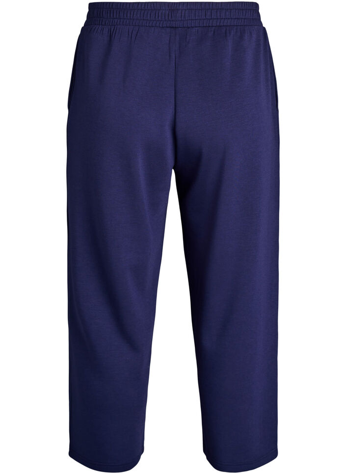 7/8 modal mix pants with pockets, Blue, Packshot image number 1