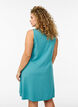 Sleeveless A-line dress, Blue, Model image number 2