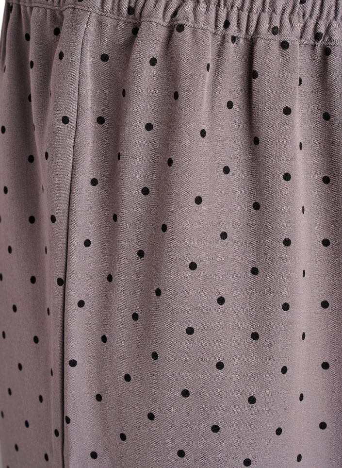 Wide-leg trousers with a high waist, Grey, Packshot image number 2