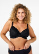 Full cover lace bra, Black, Model image number 0