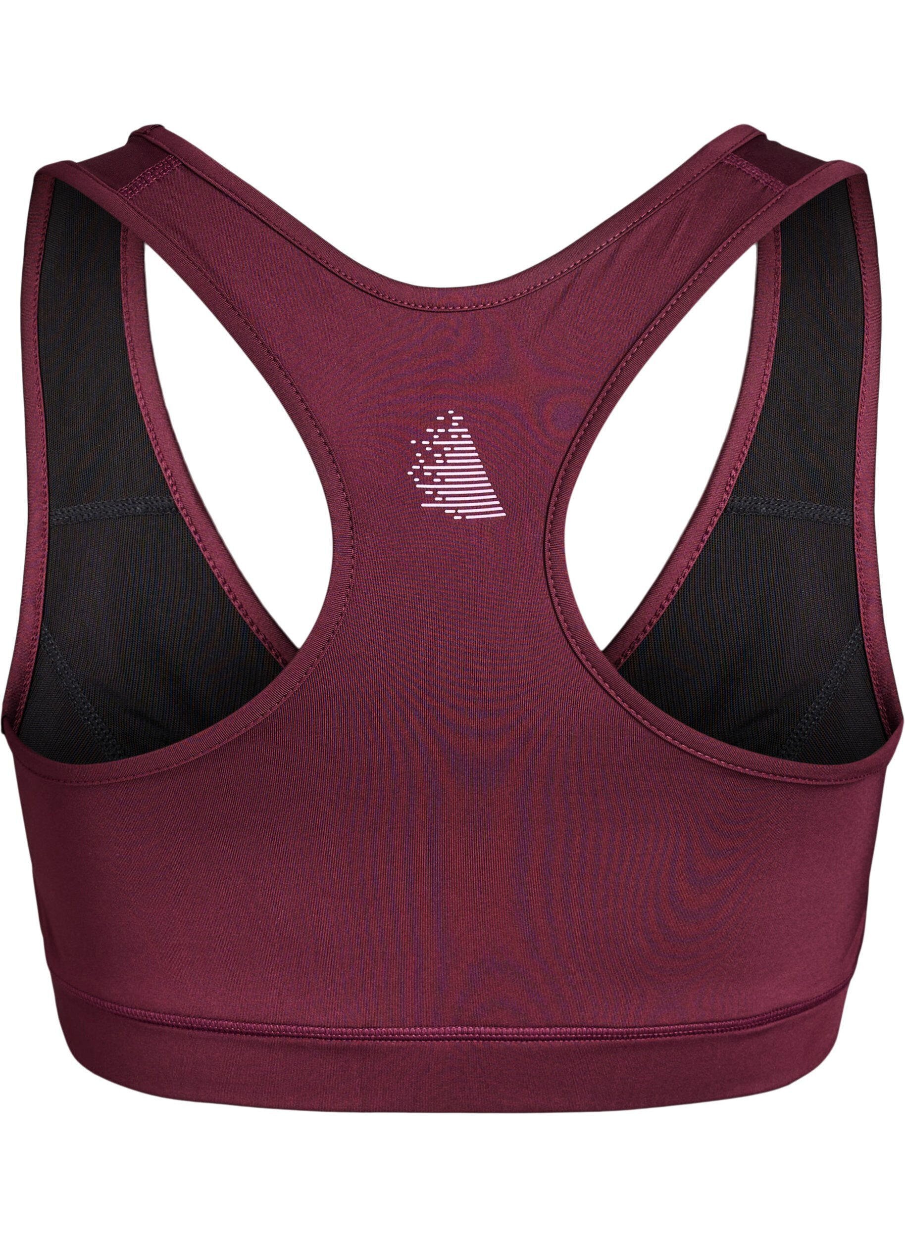 Zizzifashion Sports bra with racerback, Red, Packshot image number 1