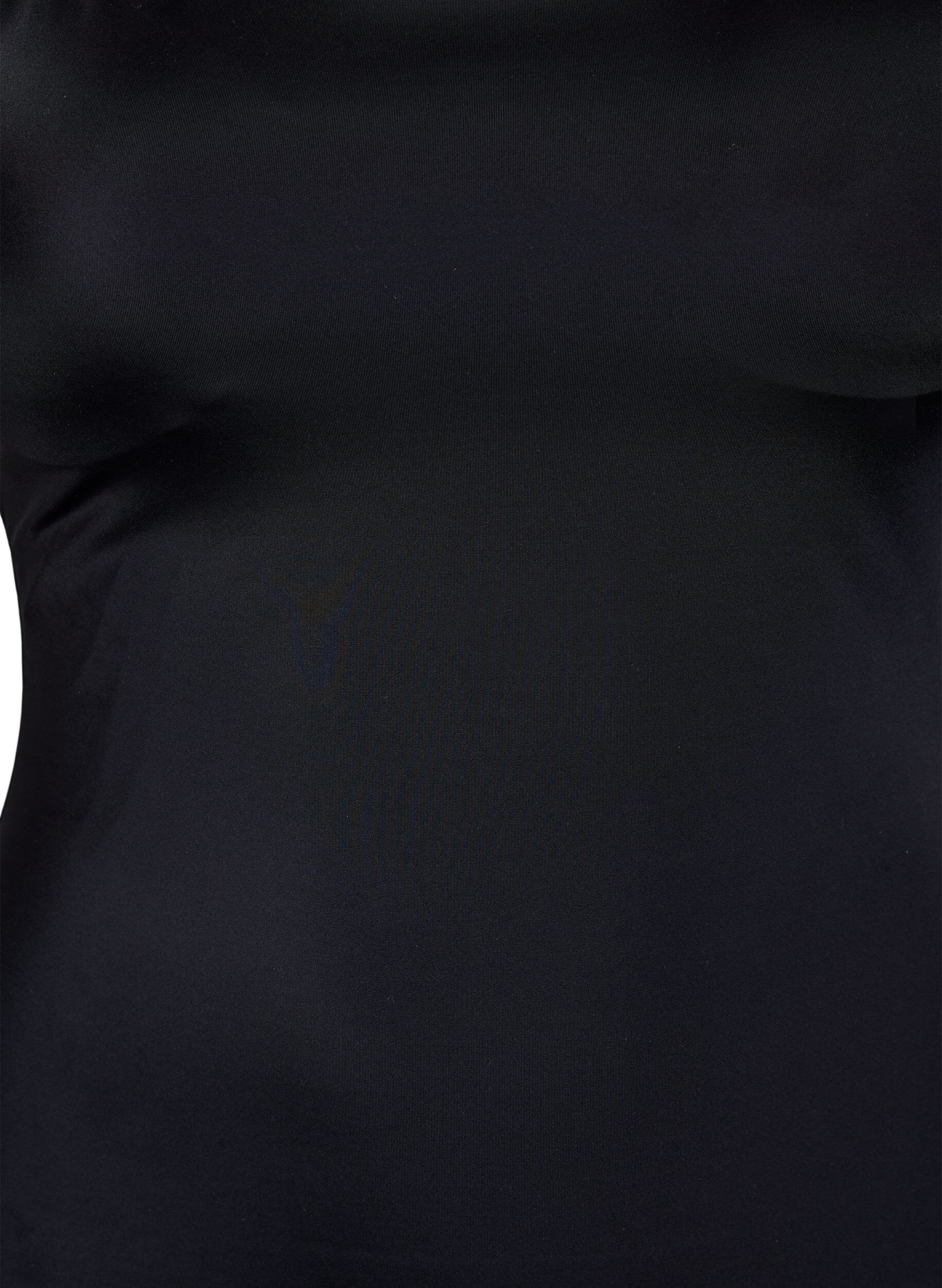 Zizzifashion Swimsuit with crossed straps, Black, Packshot image number 2