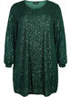 Short sequin dress with long sleeves, Scarab, Packshot image number 0