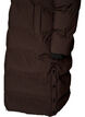 Long puffer winter coat with hood, Brown, Packshot image number 3