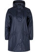 Rain jacket with hood and button fastening, Night Sky, Packshot image number 0