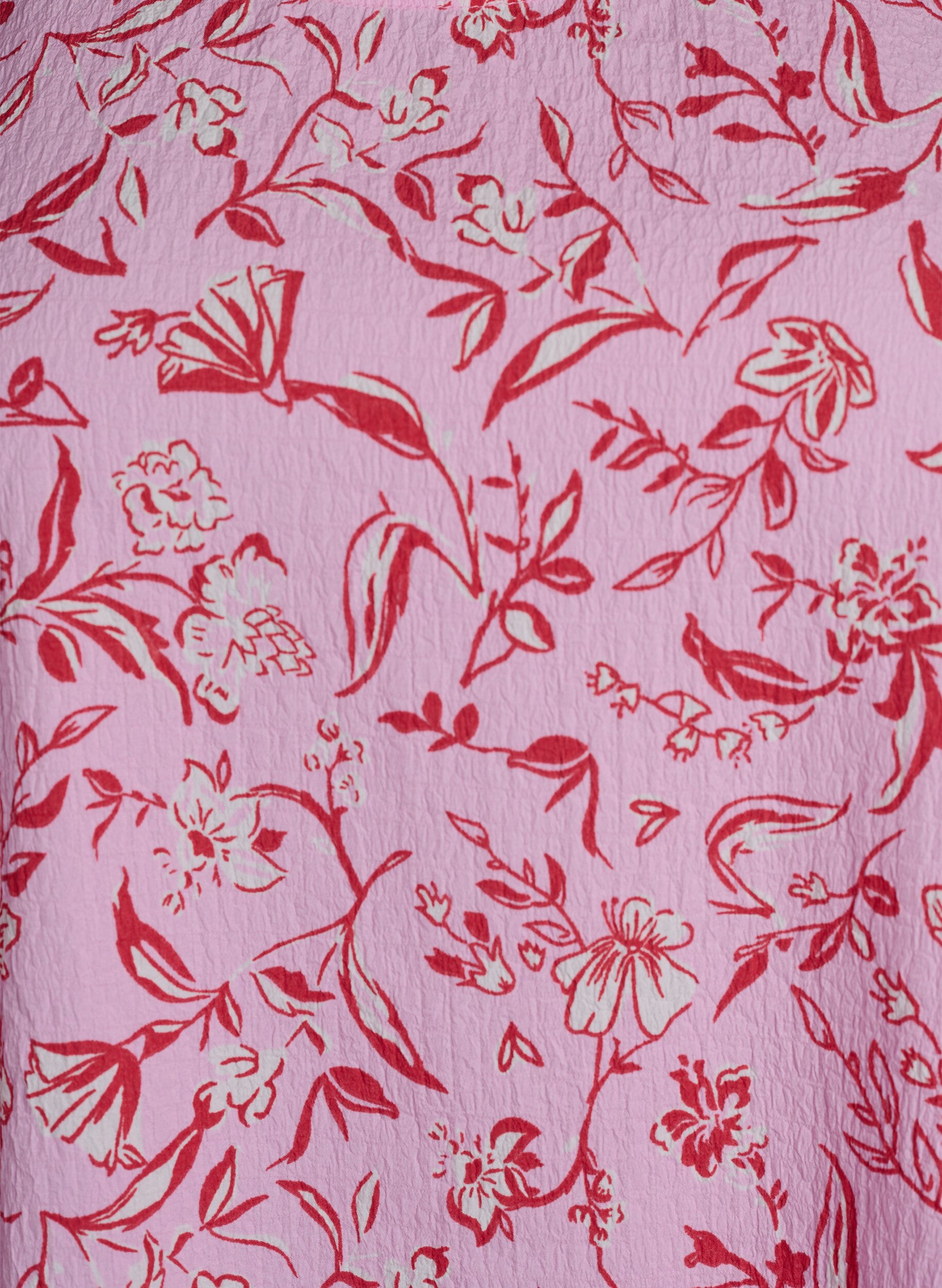 Zizzifashion Sleeveless top with texture, Red, Packshot image number 2