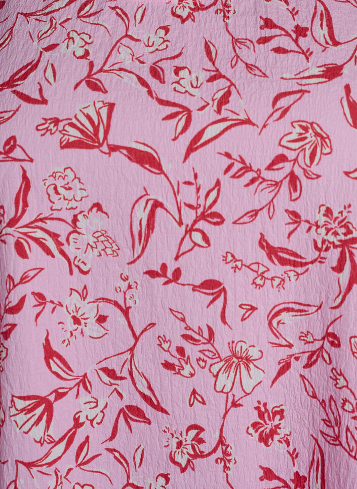 Sleeveless top with texture, Red, Packshot image number 2