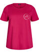T-shirt with motif, Red, Packshot image number 0