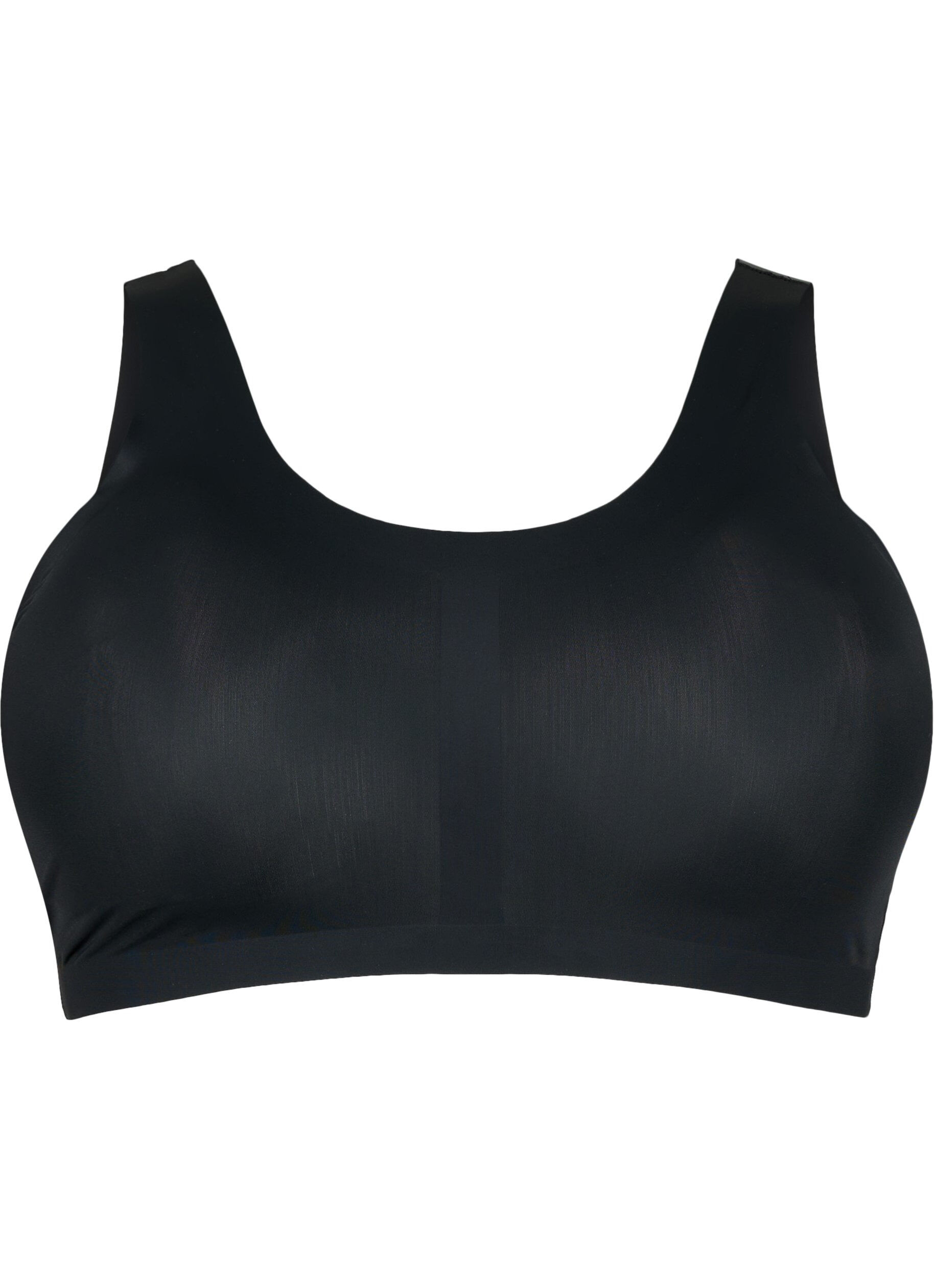Zizzifashion Bra with removable insert, Black, Packshot image number 0