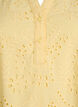 Broderie anglaise dress with ruffle sleeves, Yellow, Packshot image number 2