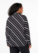 Striped shirt with long sleeves, Black Stripe, Model image number 1