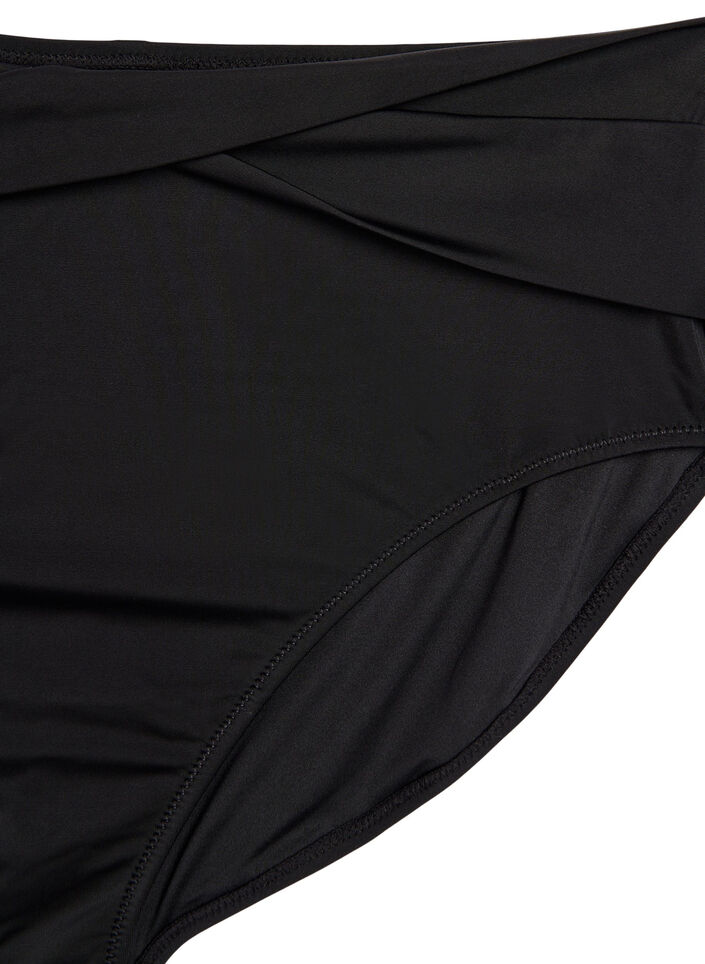 Bikini briefs with wrap detail, Black, Packshot image number 2