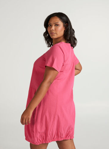 Dress with pockets, Azalea, Model image number 1