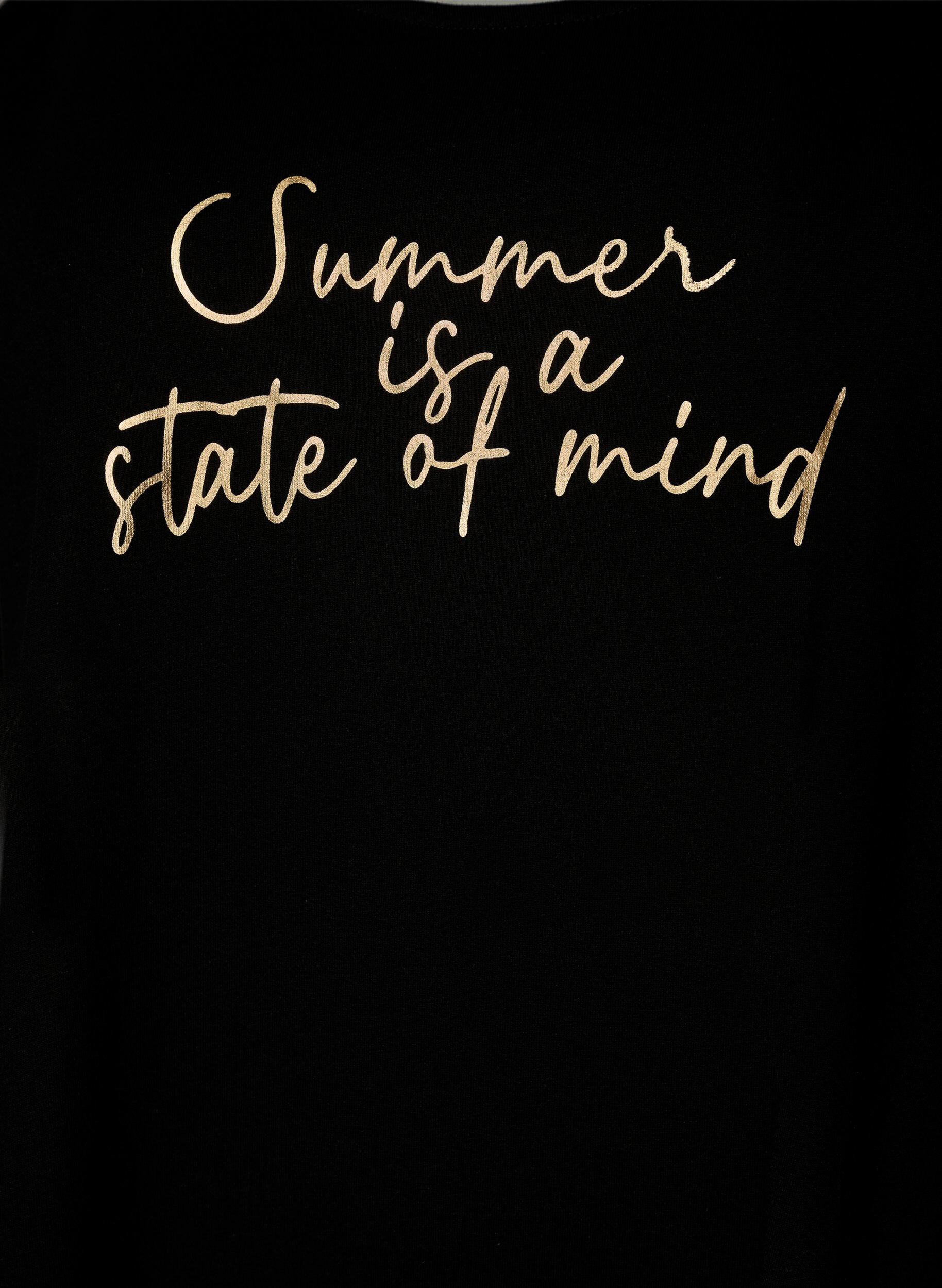 Zizzifashion Sleeveless A-line dress, Black, Packshot image number 2