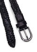 Braided belt, Black, Packshot image number 1