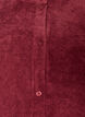 Corduroy dress with A-line shape and stand collar, Red, Packshot image number 2