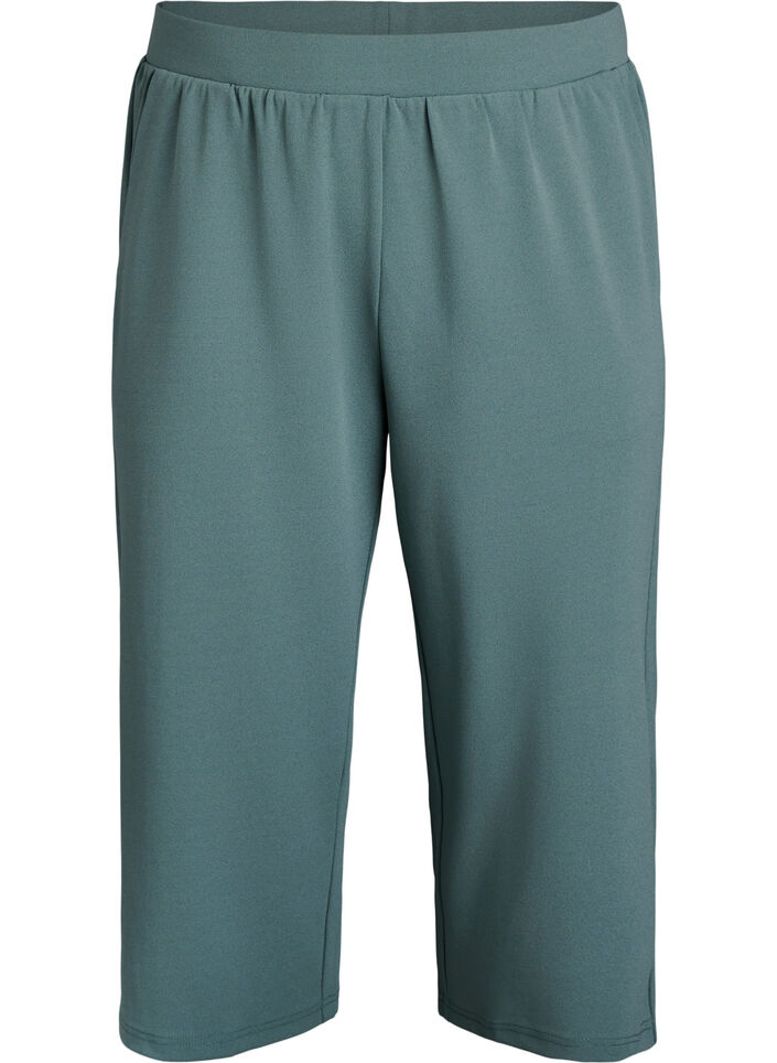 FLASH - High-waisted knickers with a loose fit, Green, Packshot image number 0