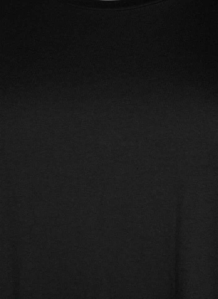 2-pack short-sleeved t-shirts, Black, Packshot image number 2